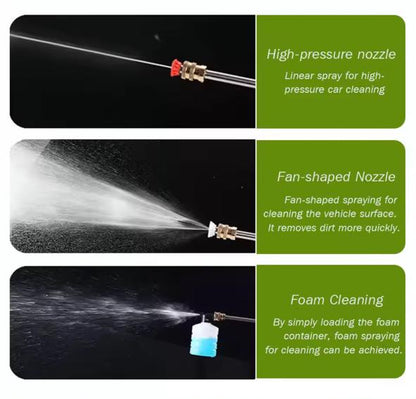 Rechargeable High Pressure Washer Car Gun  Cleaning Wall Floor Solar Panel Cleaning Electric Spray Pump