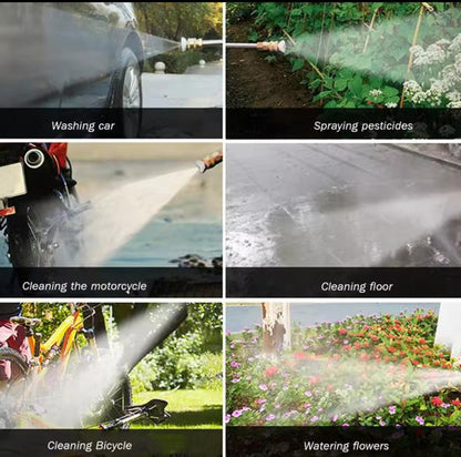Rechargeable High Pressure Washer Car Gun  Cleaning Wall Floor Solar Panel Cleaning Electric Spray Pump